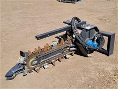 Skid Steer Trencher Attachment 