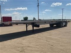 2004 Ravens 48’ Straight Deck T/A Spread Axle Flatbed Trailer 