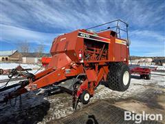 1998 Hesston 4910 Big Square Baler W/Accumulator 