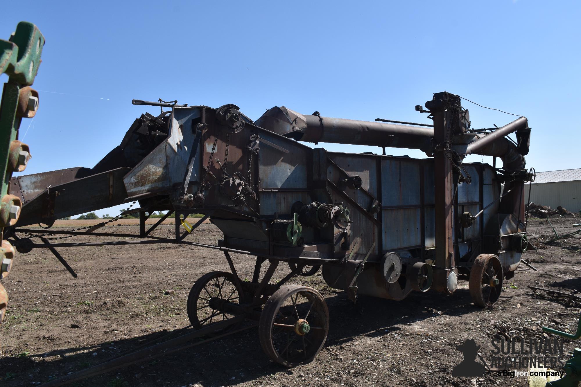 John Deere Antique Threshing Machine 