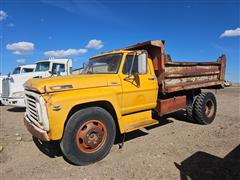1970 Ford F600 S/A Dump Truck 