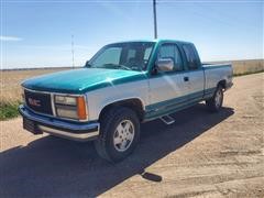 1993 GMC 1500 4x4 Extended Cab Pickup 