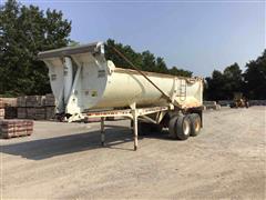 1997 Load King RHQ-2420 T/A End Dump Trailer 