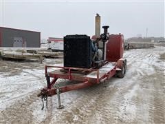 2005 Tce 350KW T/A Trailer Mounted Generator w/ Fuel Tank 