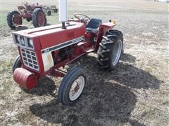 1977 International 284 2WD Compact Utility Tractor W/Ford Roto-Tiller 