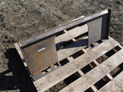 Universal Skid Loader Mounting Plate 