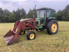 1973 John Deere 4030 2WD Tractor W/Loader 