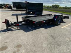2008 DitchWitch Towmaster 14' S/A Tilt Trailer 