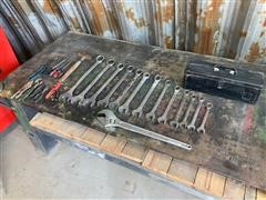 Large Standard Open End Wrenches And More 