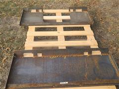 Universal Weld On Skid Steer Plates 