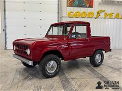 Run #124 - 1966 Ford Bronco 4x4 Half Cab 