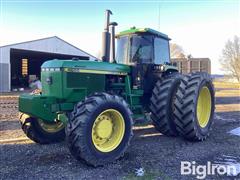 1990 John Deere 4555 MFWD Tractor 