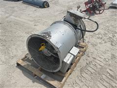 24" Grain Bin Fan W/dryer 