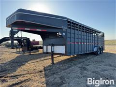 2012 Circle D T/A Livestock Trailer 