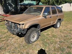 1990 Toyota SR5 4Runner 4X4 SUV 