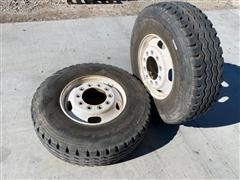 Yokohama Super Steel 773 315/80R22.5 Tires And Rims 