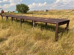 Homemade Metal Table 