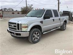 2008 Ford F250 Lariat Super Duty 4x4 Crew Cab Pickup 