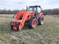 2018 Kubota M7-171S MFWD Tractor W/LM2605 Loader 