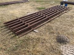 6 Rail Continuous Fence Panels 