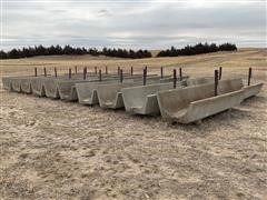 Concrete Fence Line Bunks 