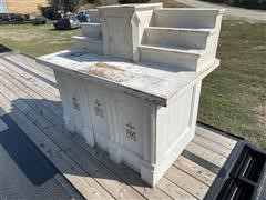 Antique Wooden Altar 