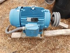 2015 Weg 3 Phase 25 HP Electric Motor 