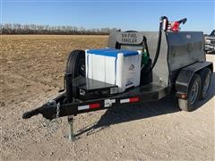 2022 DH Farm 750 Gallon T/A Fuel Trailer 