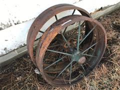 Antique Steel Wheels 