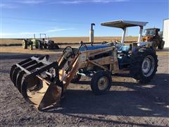 Ford 6600 2WD Tractor W/Loader 