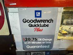 Gm Goodwrench Plus Quick Lube Sign 