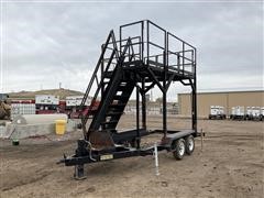 T/A Trailer Mounted Frac Stand 