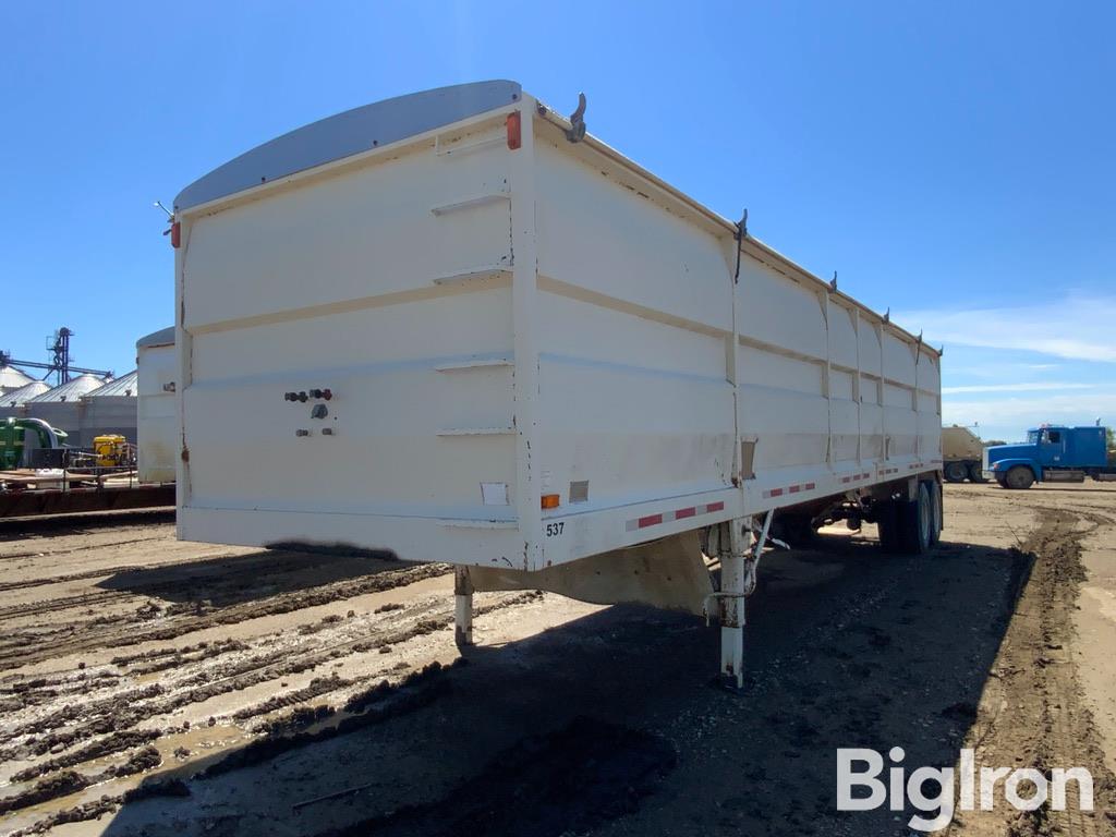 2001 Magnum SF40 40' Steel Hopper T/A Grain Trailer 