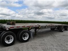1997 Ravens 45' T/A Spread Axle Flatbed Trailer 