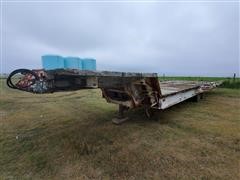 1950 Tran T/A Flatbed Trailer 