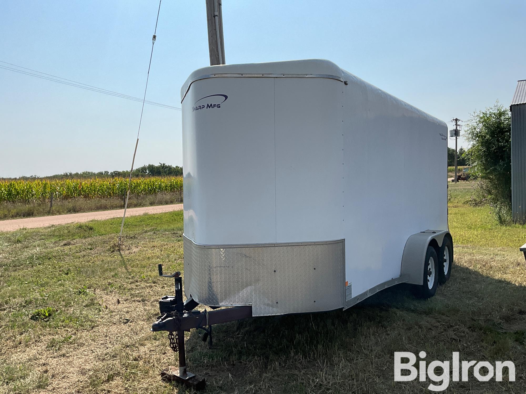 2010 Sharp T/A Enclosed Trailer 