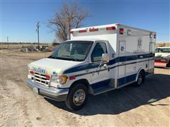 1996 Ford E350 Wheeled Coach 2WD Ambulance 