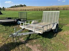 2017 Carry-On T/A Utility Flatbed Trailer 