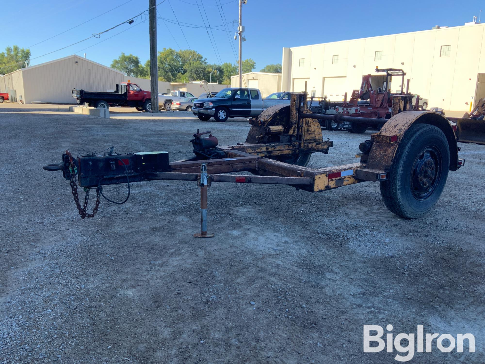 Shop Built S/A Cable Reel Trailer 