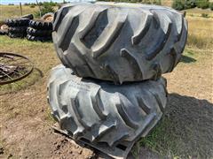 Goodyear 28L-26 Extra Wide Tires & Rims 