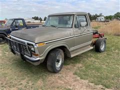 1977 Ford F150 XLT Ranger 4x4 Cab & Chassis 