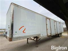 1996 Wabash National SA102FFD 48' T/A Flatbed Semi Trailer 