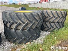 2014 Continental 650/65R38 Tires On Rims 