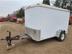 S/A 10' Enclosed Trailer 