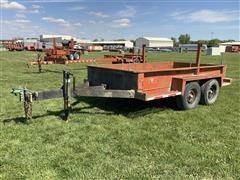 1994 Rice 101" X 12' T/A Utility Trailer 