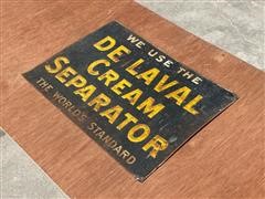 DeLaval Cream Separator Sign 
