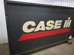 Case IH Dealer Sign On Steel Post 