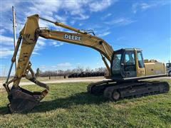 2003 John Deere 200C LC Excavator 