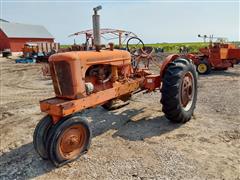 1947 Allis-Chalmers WC 2WD Tractor 