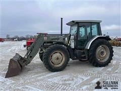 White 6105 MFWD Tractor W/ Loader 